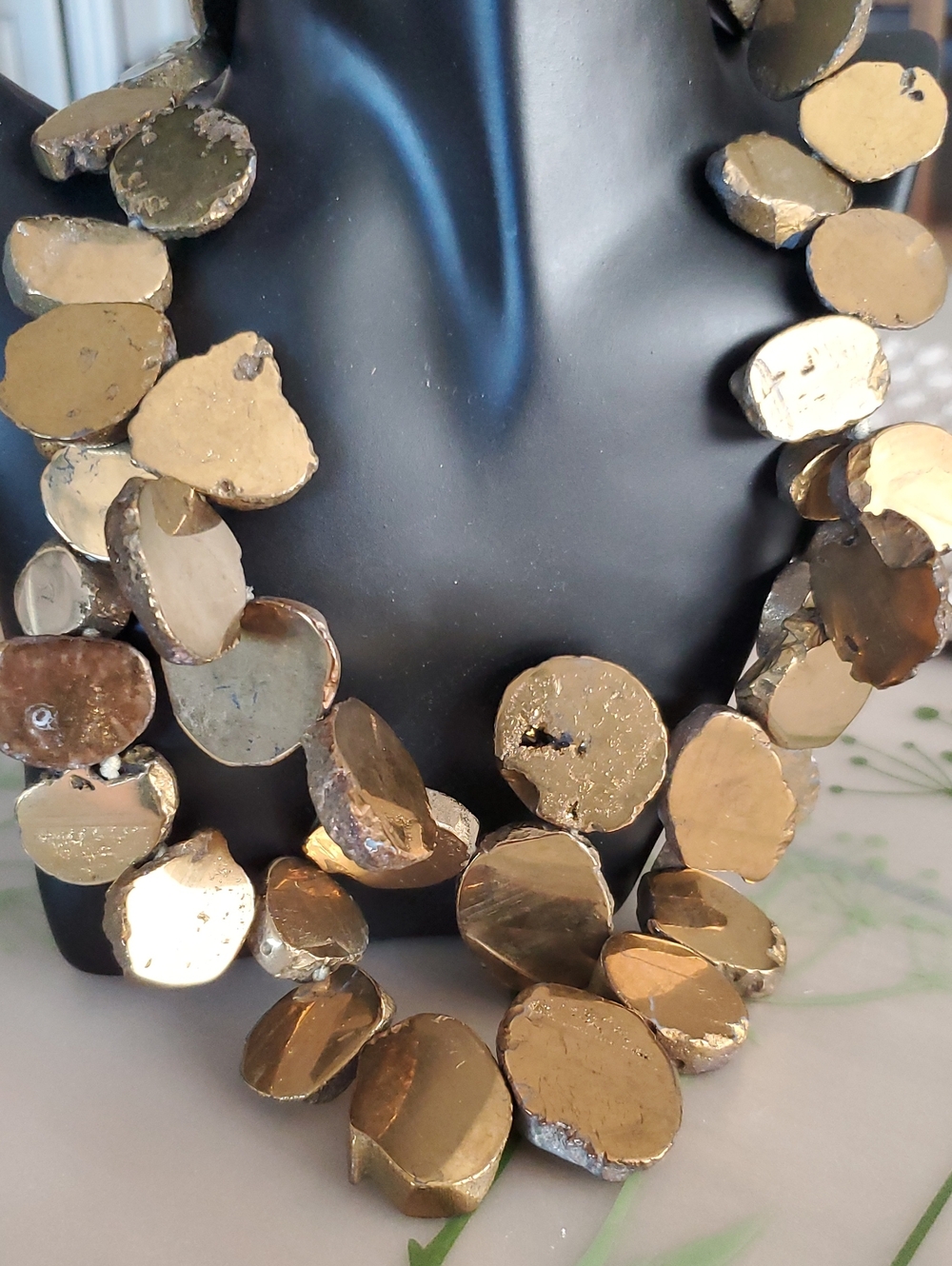 EUC Lucas Lameth Statement Disc Necklace - Picture 3 of 11